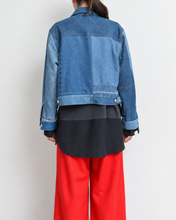 Load image into Gallery viewer, Denim easy panel blouson "PGR" / 01size