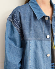 Load image into Gallery viewer, PANEL DENIM BLOUSON/JOY/02 size A