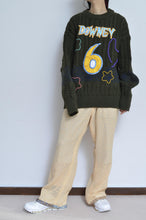 Load image into Gallery viewer, GAME SH PATCH KNIT P/O_FLOWER