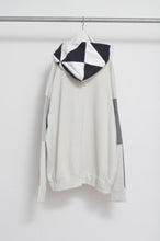 Load image into Gallery viewer, QUILT HOODIE/L GRY_02_B