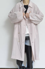 画像をギャラリービューアに読み込む, SCARF-LINED TRENCH COAT/PINK/01
