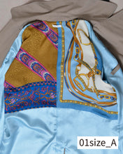 Load image into Gallery viewer, Flower charm pea coat / peach skin