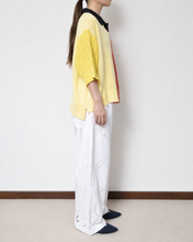 画像をギャラリービューアに読み込む, PANEL S/S POLO / SUMMER KNIT_02 size_B