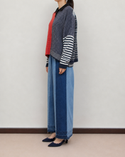画像をギャラリービューアに読み込む, PANEL L/S POLO / SUMMER KNIT/02 size_A