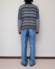 画像をギャラリービューアに読み込む, PANEL L/S POLO / SUMMER KNIT/02 size_A