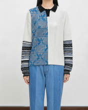 画像をギャラリービューアに読み込む, PANEL L/S POLO / SUMMER KNIT/01 size