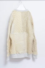 Load image into Gallery viewer, SWITCHING KNIT P/O(FISHERMAN'S SWEATER)_MIND GAME_02size