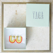 画像をギャラリービューアに読み込む, A_YAGA × YEAH RIGHT!!_Glass And Beads Hoop U Pierce