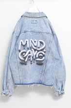 画像をギャラリービューアに読み込む, DENIM * MELTON BLOUSON_NAVY_MIND GAME