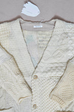 Load image into Gallery viewer, SWITCHING KNIT C/D(FISHERMAN'S SWEATER)_GREEN_01size
