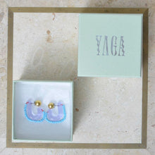 画像をギャラリービューアに読み込む, C_YAGA × YEAH RIGHT!!_Glass And Beads Hoop U Pierce