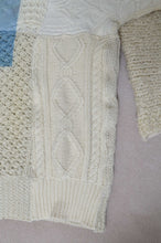 Load image into Gallery viewer, SWITCHING KNIT C/D(FISHERMAN'S SWEATER)_GREEN_01size