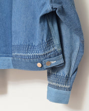Load image into Gallery viewer, Denim easy panel blouson "PGR" / 01size