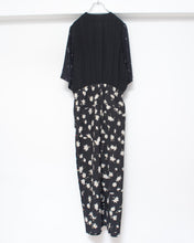 Load image into Gallery viewer, SHORT SLEEVE JUMP SUIT / FLORAL / 00 size_D
