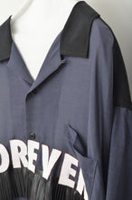 Load image into Gallery viewer, VOILLE FRINGE S/S SH_NAV_02size_01