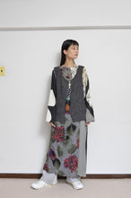 Load image into Gallery viewer, KNIT BIJOUX TANK-TOP/GRY