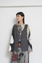 Load image into Gallery viewer, KNIT BIJOUX TANK-TOP/GRY