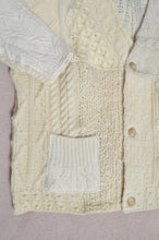 Load image into Gallery viewer, SWITCHING KNIT C/D(FISHERMAN'S SWEATER)_YELLOW_01size