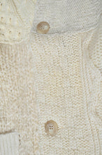 Load image into Gallery viewer, SWITCHING KNIT C/D(FISHERMAN'S SWEATER)_YELLOW_01size