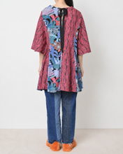 Load image into Gallery viewer, Mixed pattern panel dress_A