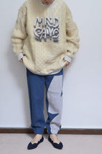 Load image into Gallery viewer, SWITCHING KNIT P/O(FISHERMAN'S SWEATER)_MIND GAME_02size