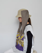 画像をギャラリービューアに読み込む, DROOPY SCARF BUCKET HAT / BEIGE