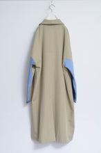 画像をギャラリービューアに読み込む, DENIM SLEEVE TRENCH COAT/BEG/02