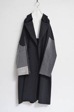 画像をギャラリービューアに読み込む, [your right things 代官山 蔦屋書店出品中]DENIM SLEEVE TRENCH COAT/BLK/02
