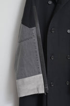 画像をギャラリービューアに読み込む, [your right things 代官山 蔦屋書店出品中]DENIM SLEEVE TRENCH COAT/BLK/02
