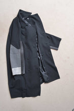 画像をギャラリービューアに読み込む, [your right things 代官山 蔦屋書店出品中]DENIM SLEEVE TRENCH COAT/BLK/02
