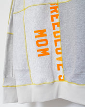 Load image into Gallery viewer, Panel sweat pullover contrast stitch / 02size_D