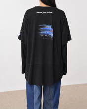 画像をギャラリービューアに読み込む, Fake layered T-shirt / BLACK_A