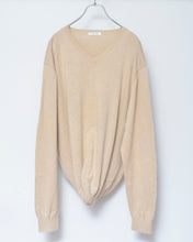 画像をギャラリービューアに読み込む, Knit hood wrap_B