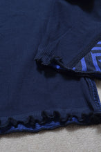 Load image into Gallery viewer, RIB Hi-NECK T/NAVY_01