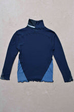 Load image into Gallery viewer, RIB Hi-NECK T/NAVY_02