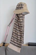Load image into Gallery viewer, SCARF DROOPY BUCKET HAT_BEG_03