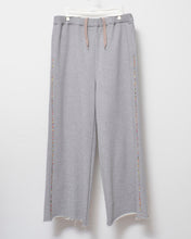 Load image into Gallery viewer, Beaded line flare sweat pants