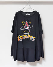 画像をギャラリービューアに読み込む, Fake layered T-shirt / BLACK_D