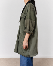 Load image into Gallery viewer, FRAGMENT MILITARY SHIRT (YIN & YANG SLEEVE)/02 size_A