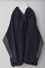 Load image into Gallery viewer, △ SHAWL ZIP-UP PARKA/BLK_01 size
