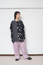 画像をギャラリービューアに読み込む, W SLEEVE TOPS_NAVY / B