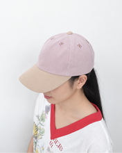 Load image into Gallery viewer, Flower eyelet cap / Pink
