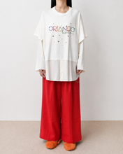 画像をギャラリービューアに読み込む, Fake layered T-shirt / WHITE_B