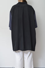 Load image into Gallery viewer, VOILLE FRINGE S/S SH_NAV_02size_01