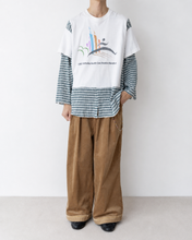 Load image into Gallery viewer, Fake layered T-shirt / ASSORTED_B