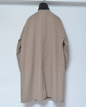 Load image into Gallery viewer, Flower charm pea coat / peach skin