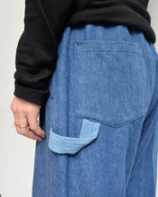 Load image into Gallery viewer, Fringe painter pants / denim easy 01 size / A