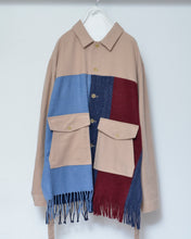 Load image into Gallery viewer, Muffler short blouson / Beige_B