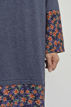 Load image into Gallery viewer, T FLORAL LONG OP/DARK/00 size