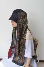 Load image into Gallery viewer, SCARF DROOPY BUCKET HAT_NAV_05